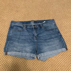 Old navy jean shorts size 16